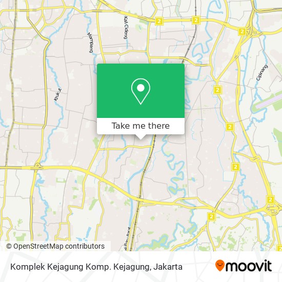 Komplek Kejagung Komp. Kejagung map