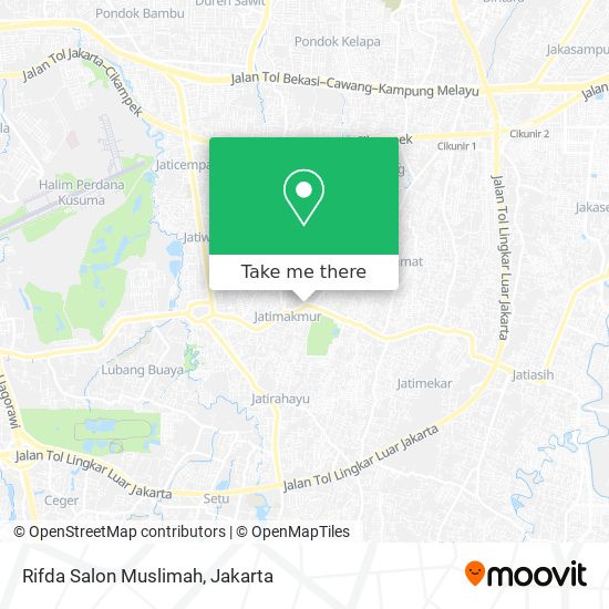 Rifda Salon Muslimah map