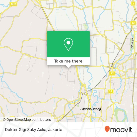 Dokter Gigi Zaky Aulia map