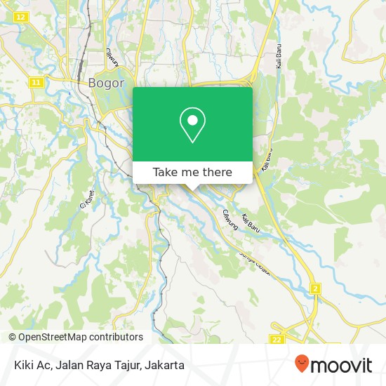 Kiki Ac, Jalan Raya Tajur map