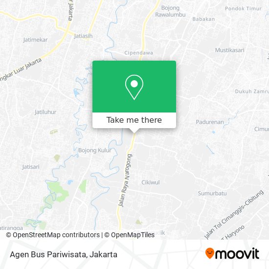 Agen Bus Pariwisata map