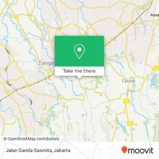 Jalan Ganda Sasmita map