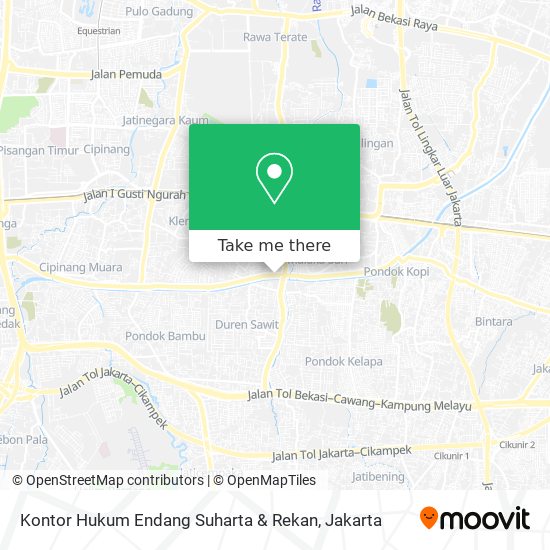 Kontor Hukum Endang Suharta & Rekan map