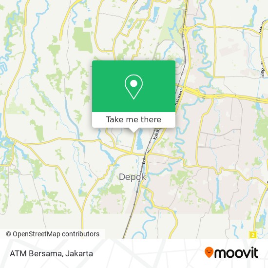 ATM Bersama map