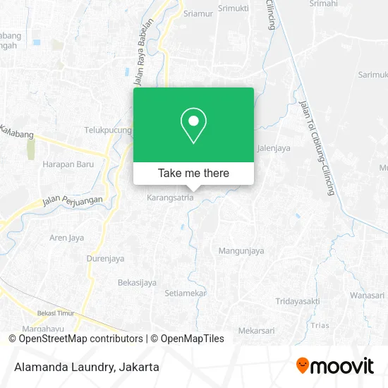Alamanda Laundry map