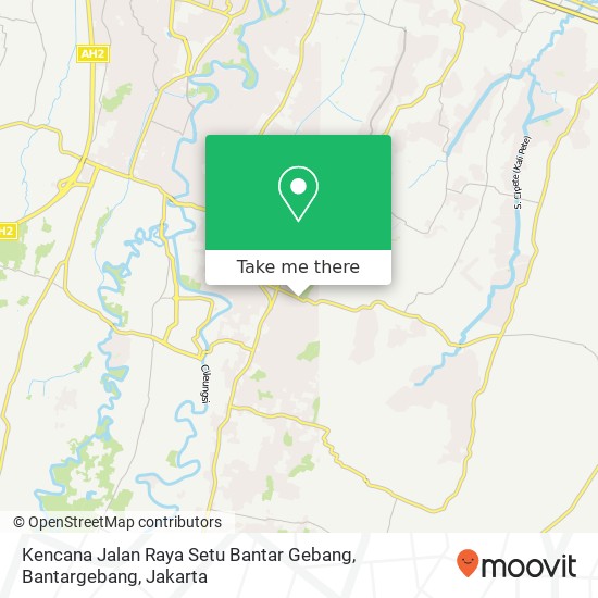 Kencana Jalan Raya Setu Bantar Gebang, Bantargebang map