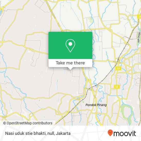 Nasi uduk stie bhakti, null map