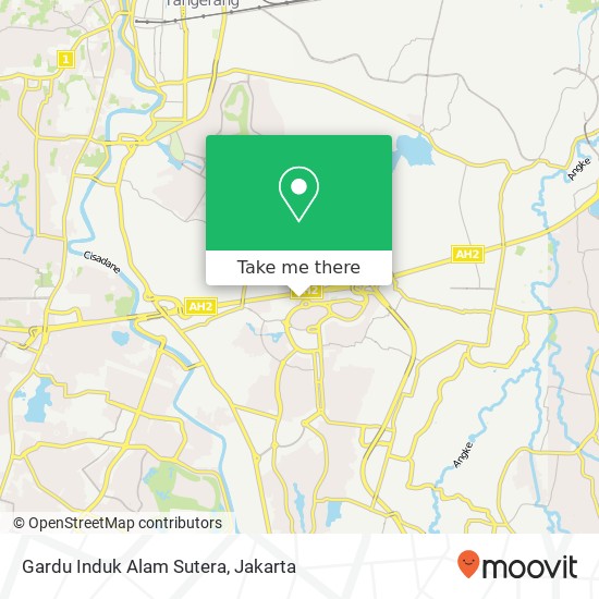 Gardu Induk Alam Sutera map