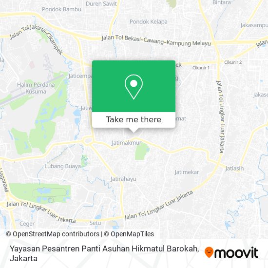 Yayasan Pesantren Panti Asuhan Hikmatul Barokah map