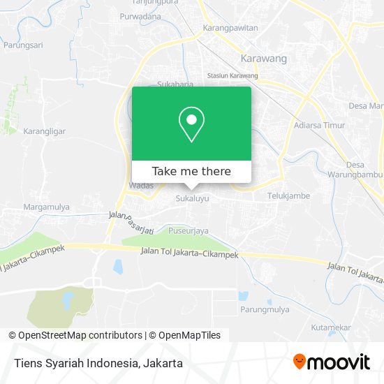 Tiens Syariah Indonesia map