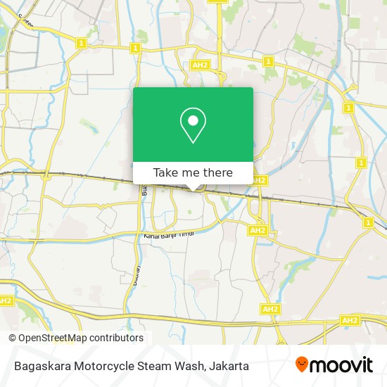 Bagaskara Motorcycle Steam Wash map