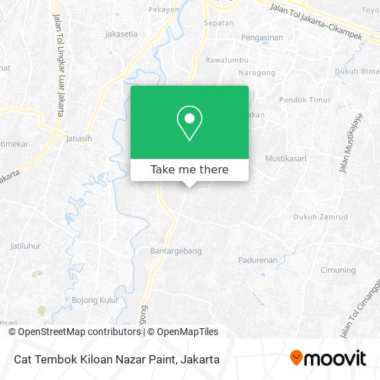 Cat Tembok Kiloan Nazar Paint map