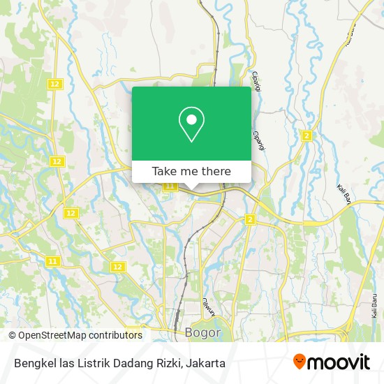 Bengkel las Listrik Dadang Rizki map