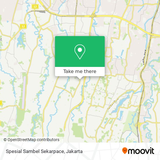 Spesial Sambel Sekarpace map