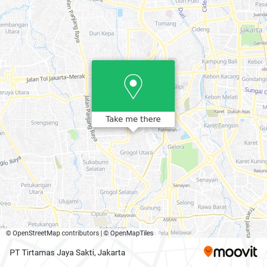 PT Tirtamas Jaya Sakti map