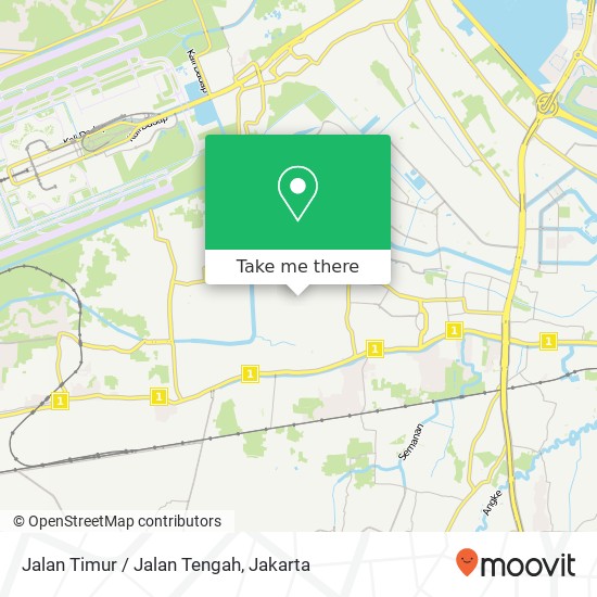 Jalan Timur / Jalan Tengah map