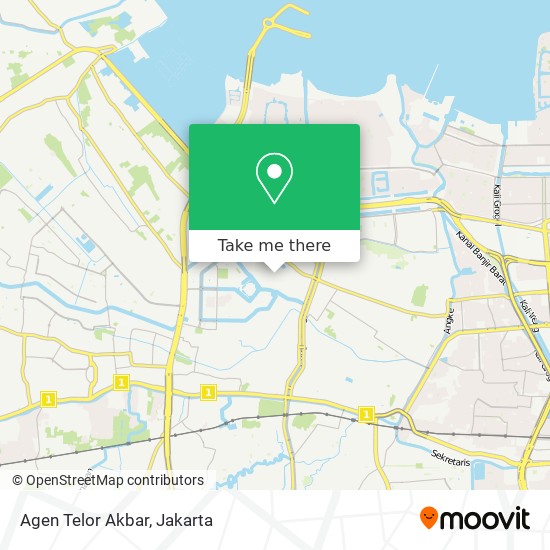 Agen Telor Akbar map