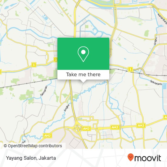 Yayang Salon map