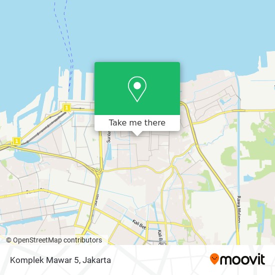 Komplek Mawar 5 map