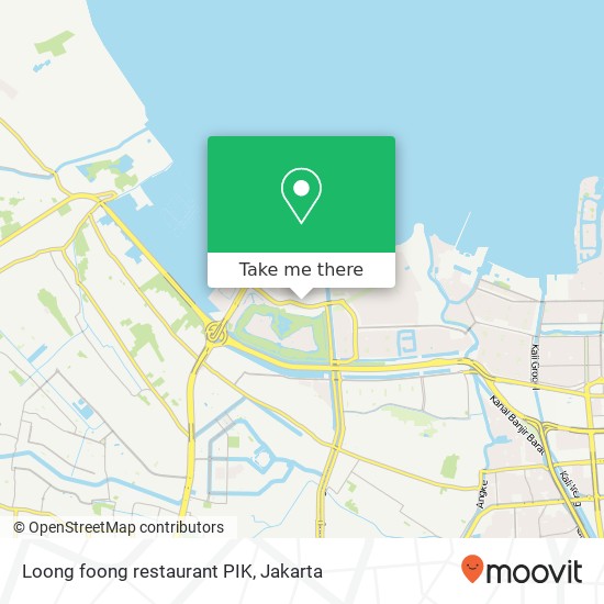 Loong foong restaurant PIK map