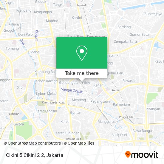 Cikini 5 Cikini 2 2 map