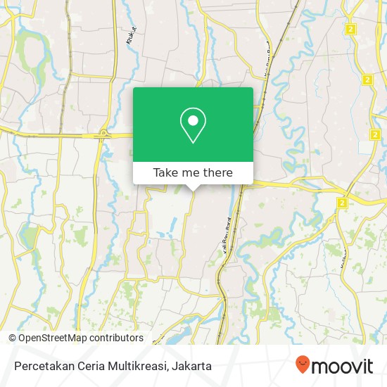 Percetakan Ceria Multikreasi map