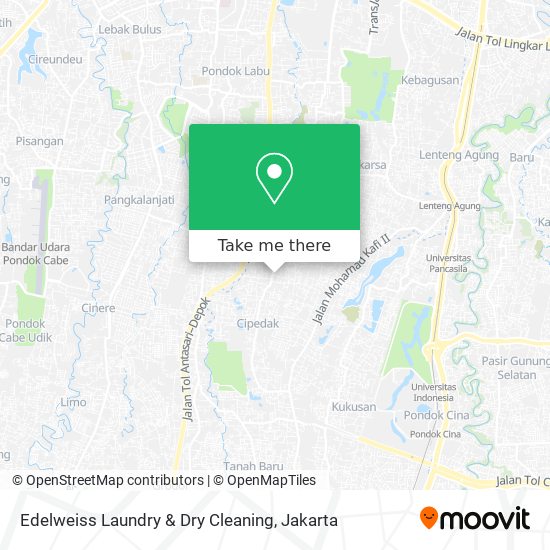 Edelweiss Laundry & Dry Cleaning map