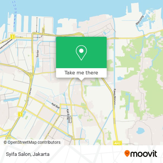 Syifa Salon map