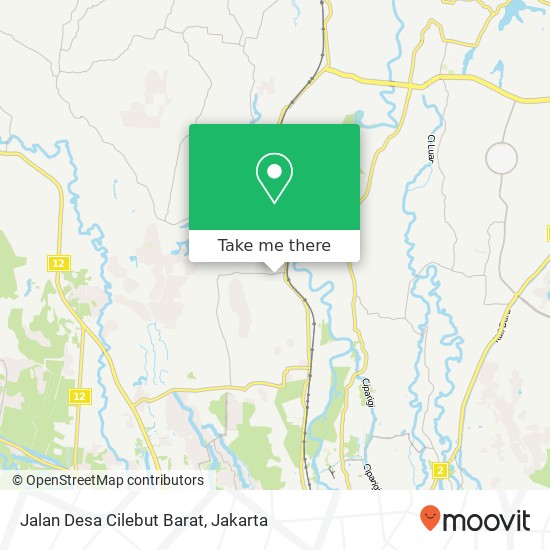 Jalan Desa Cilebut Barat map