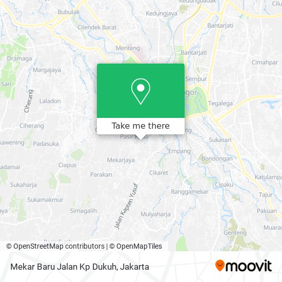 Mekar Baru Jalan Kp Dukuh map