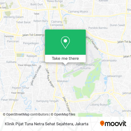 Klinik Pijat Tuna Netra Sehat Sejahtera map