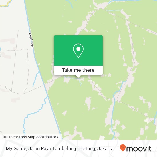 My Game, Jalan Raya Tambelang Cibitung map