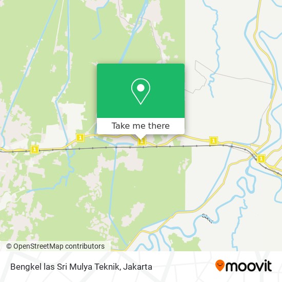 Bengkel las Sri Mulya Teknik map