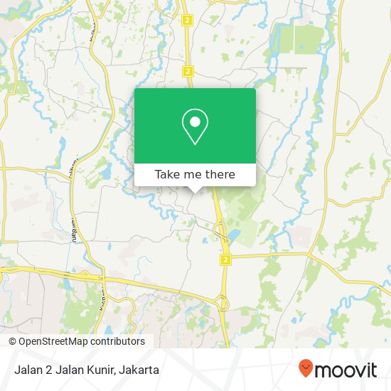 Jalan 2 Jalan Kunir map