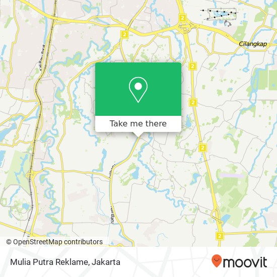 Mulia Putra Reklame map