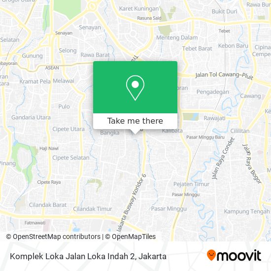 Komplek Loka Jalan Loka Indah 2 map