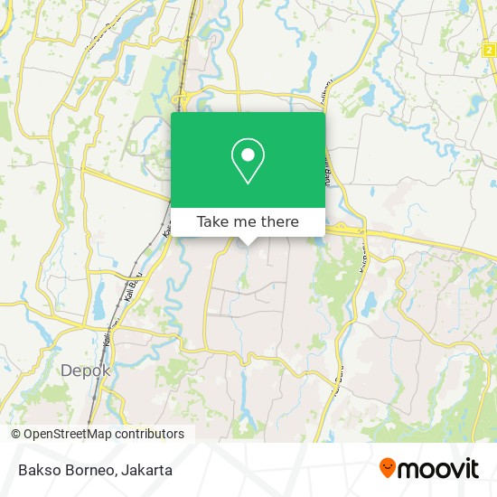 Bakso Borneo map
