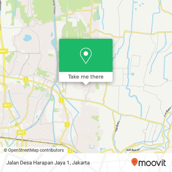 Jalan Desa Harapan Jaya 1 map
