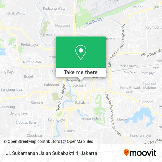 Jl. Sukamanah Jalan Sukabakti 4 map