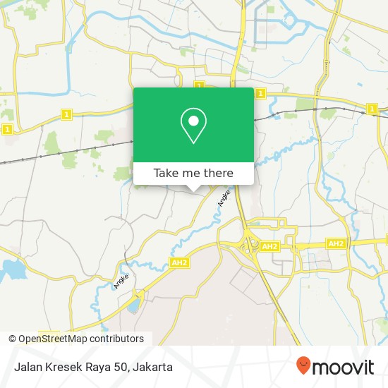 Jalan Kresek Raya 50 map