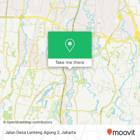 Jalan Desa Lenteng Agung 2 map