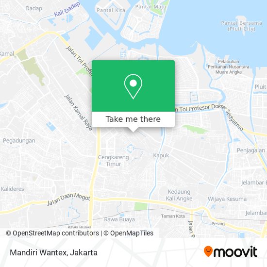 Mandiri Wantex map