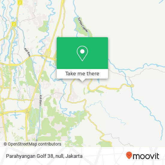 Parahyangan Golf 38, null map