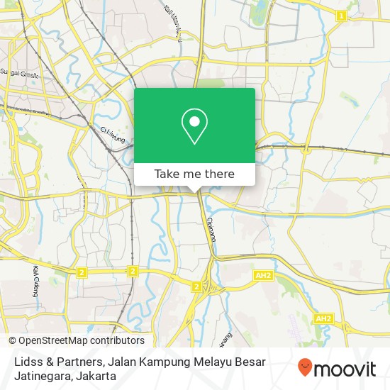 Lidss & Partners, Jalan Kampung Melayu Besar Jatinegara map