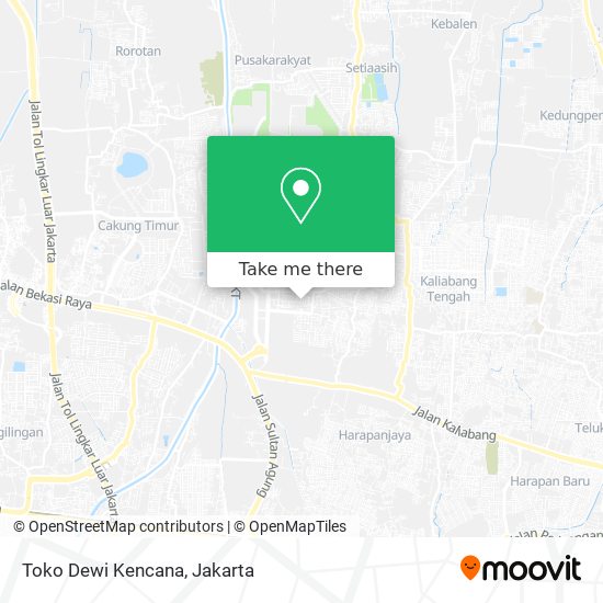 Toko Dewi Kencana map