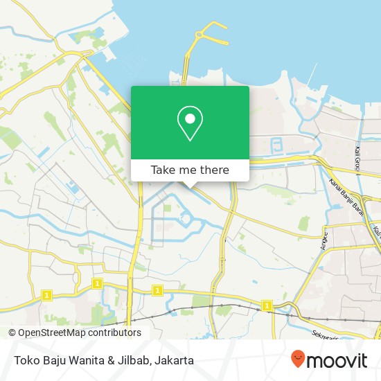 Toko Baju Wanita & Jilbab map