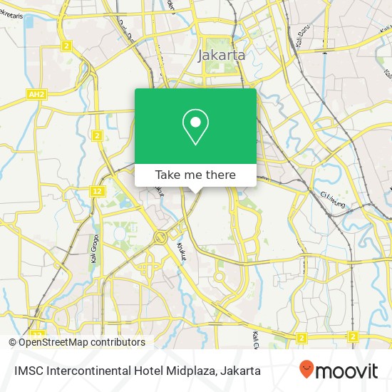 IMSC Intercontinental Hotel Midplaza map