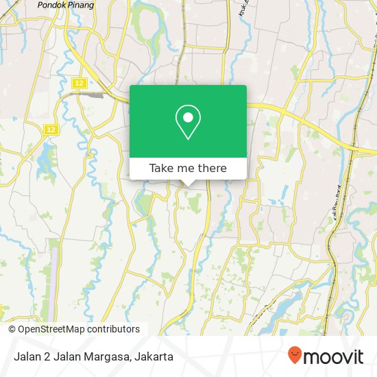 Jalan 2 Jalan Margasa map