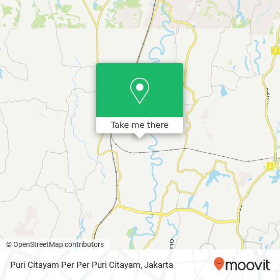 Puri Citayam Per Per Puri Citayam map