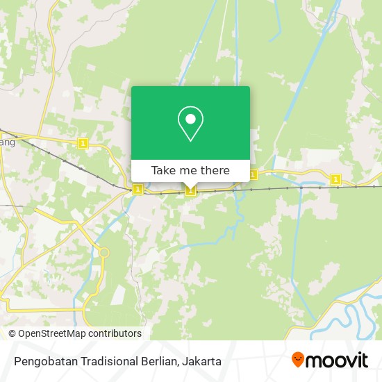 Pengobatan Tradisional Berlian map